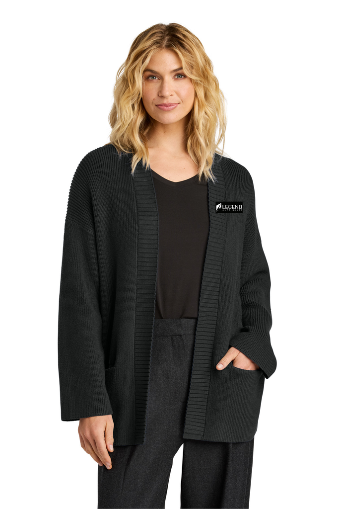 [MM3021] Mercer+Mettle Women's Open Front Cardigan MM3021